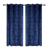 Double Layer Velvet Door Curtain, 100% Blackout, 1 Panel