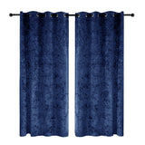 Double Layer Velvet Door Curtain, 100% Blackout, 1 Panel