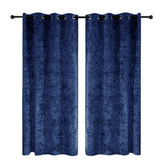 Double Layer Velvet Door Curtain, 100% Blackout, 1 Panel