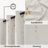 Thermal Blackout Curtains, Noise-Reducing, 2 Panels