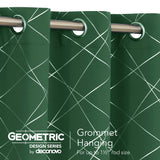 Geometric Blackout Curtains, 2 Panels