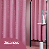 Thermal Blackout Curtains with Silver Foil Print