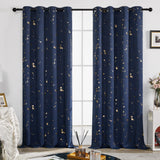 Thermal Blackout Curtains, Noise-Reducing, 2 Panels
