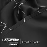 Geometric Blackout Curtains, 2 Panels