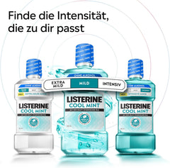 Listerine Cool Mint Mild Mouthwash 500ml — Alcohol-Free