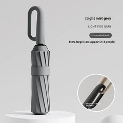 84-Bone Ring Buckle Umbrella | Windproof Reinforced Frame with Water-Repellent Canopy