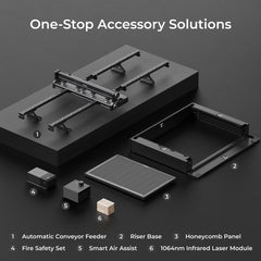 xTool S1 Enclosed Diode Laser Cutter | Professional Class 1 Safety Laser Engraver