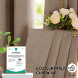 Blackout Thermal Insulated Curtains, 2 Panels