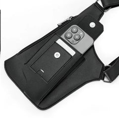 StealthCarry Urban Bag | Anti-Theft Leather Underarm Shoulder Bag & Holster