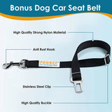 Luxury Dog Car Seat Cover Hammock – Waterproof, Non-Slip & Travel-Ready | The Max & Rex Collection
