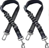 Dog Seat Belt Harness | Adjustable Nylon Safety Car Belt for Pets