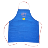 Cotton Apron - Blue - Smiley®