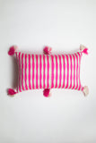 Antigua Pillow - Neon Pink and Yellow
