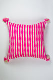Antigua Pillow - Neon Pink and Yellow