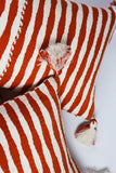 Antigua Pillow - Tomato Red