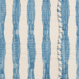 Antigua Pillow- Natural Faded Indigo 20"x20"