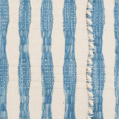 Antigua Pillow- Natural Faded Indigo 20"x20"
