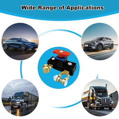 PowerSafe Battery Cut Switch | Vehicle Battery Disconnect for Cars, Boats & RVs
