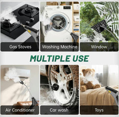 TurboSteam Portable Cleaner | 6-Level Adjustable Handheld High-Temperature Steamer