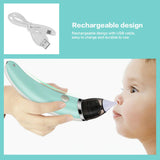 Electric Baby Nasal Aspirator | Safe Hygienic Nose Cleaner with 2 Tip Sizes for Infants