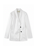 Black And White Women's Suit Jacket, Wall Street, BYMANYC New York.