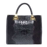 Open Tote Leather Bag