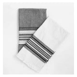 White and Black Kitchen Towel