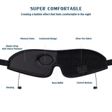 SERENITY Wireless Bluetooth 5.0 Sleep Mask with Headphones