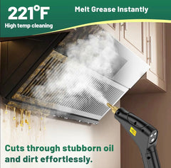 TurboSteam Portable Cleaner | 6-Level Adjustable Handheld High-Temperature Steamer