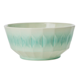 Ceramic Salad Bowl - Aqua