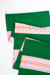 Cantel Runner - Grass & Pink