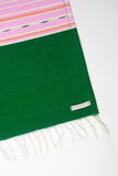 Cantel Runner - Grass & Pink