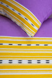 Cantel Pillow - Orchid & Mustard