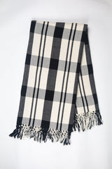 Cecilia Striped Cotton Throw Blanket