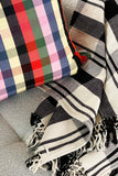Cecilia Striped Cotton Throw Blanket