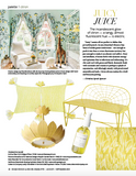 Antigua Pillow - Naturally Dyed Yellow
