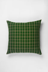 Chiapas Plaid Forest Green Pillows