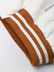Color-block PU Leather Jacket, Soho | Women - BYMANYC ® New York