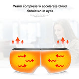 Bluetooth Eye Massager Glasses | Vibration Hot Compress & Music Foldable Eye Care