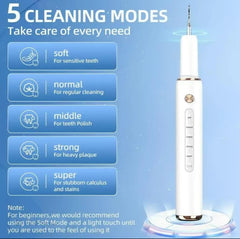 SmileShine Pro Cleaner | Electric Tartar Remover & Ultrasonic Tooth Cleaner Kit