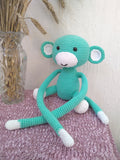 Crochet Monkey Curtain Holder - Cute & Cozy Nursery Decor