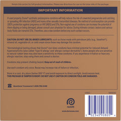 Durex Avanti Bare Real Feel – Non-Latex, Lubricated Condoms, 36 Count