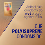 Durex Avanti Bare Real Feel – Lateks Olmayan, Kayganlaştırıcılı Kondomlar, 36 Adet