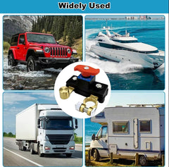 PowerSafe Battery Cut Switch | Vehicle Battery Disconnect for Cars, Boats & RVs
