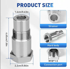 OxyGuard O2 Sensor Spacer Adapter | Stainless Steel M18x1.5 Oxygen Sensor Extension