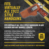 The Ultimate Suede Leather IWB Holster - Fits All 1911's - Lifetime Warranty - Made in USA