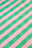 Archive NY Flora Stripe Ruffle Pillow