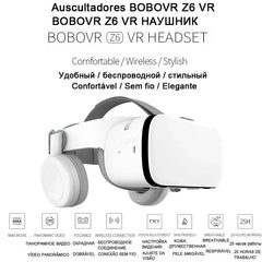 Z6 Casque Helmet 3D VR Glasses