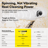 HOTO Wand Cordless Spin Scrubber