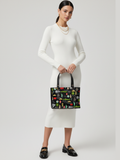Vegan Bag NOIR COUTURE – BYMANYC ® New York Luxury Eco Design